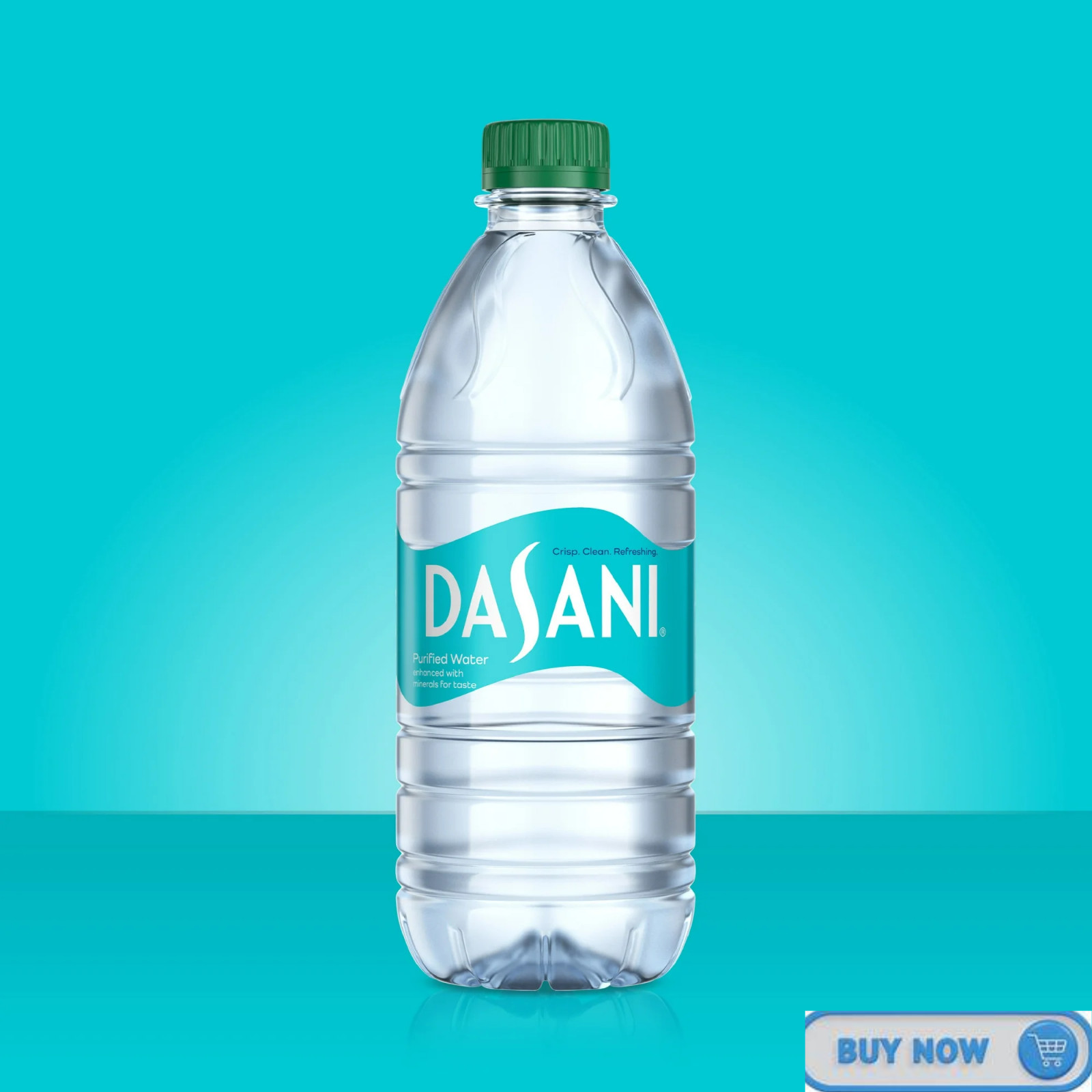 Dasani Purified Water Bottles, 16.9 fl oz, 32 Pack