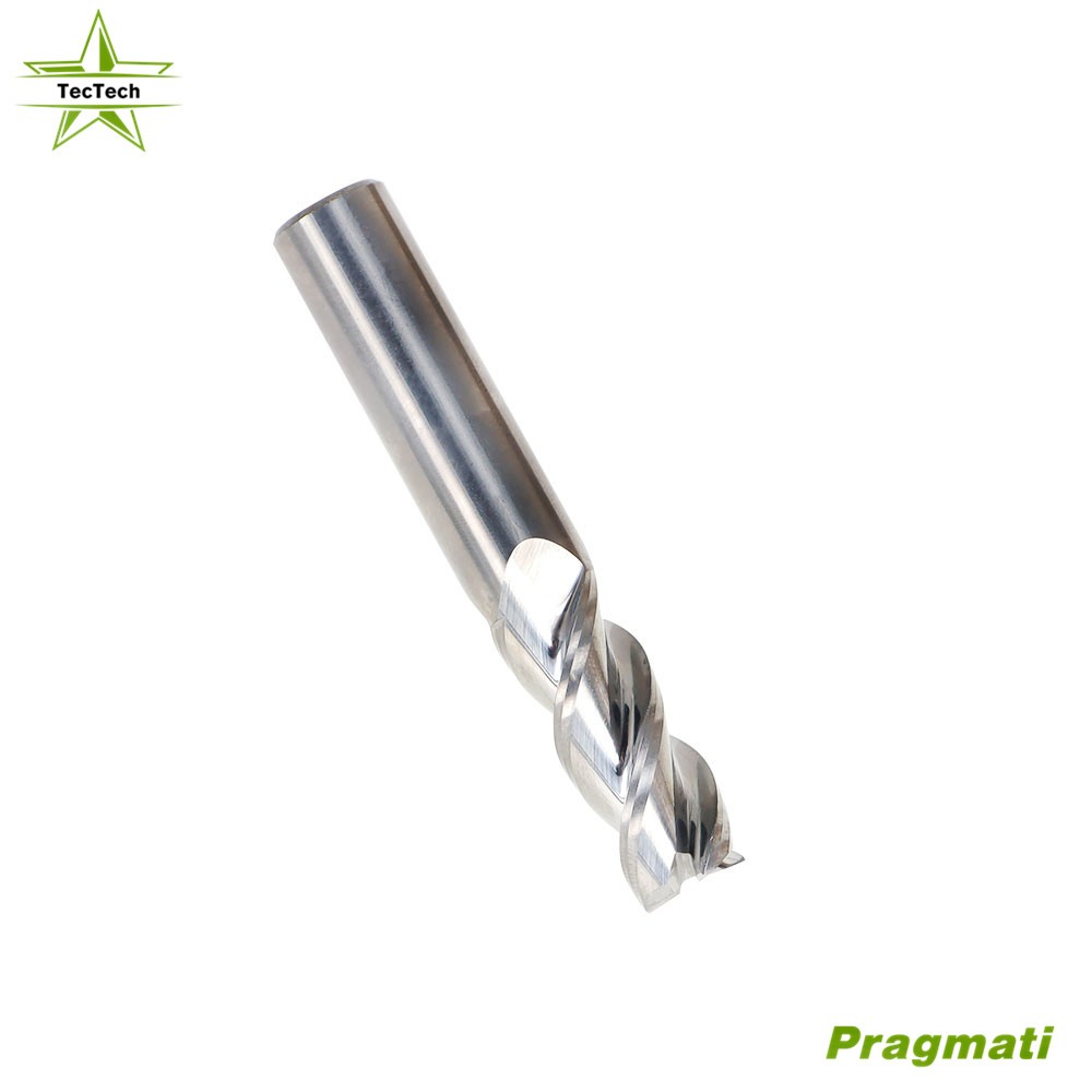 3 Pack 1/2" 3 Flute Regular Carbide End Mill 1-1/4" LOC 3" Overall Length