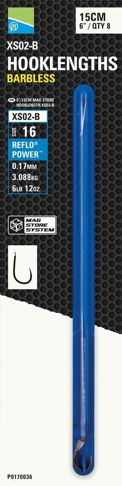 Preston 6"/15cm Mag Store Hooklengths