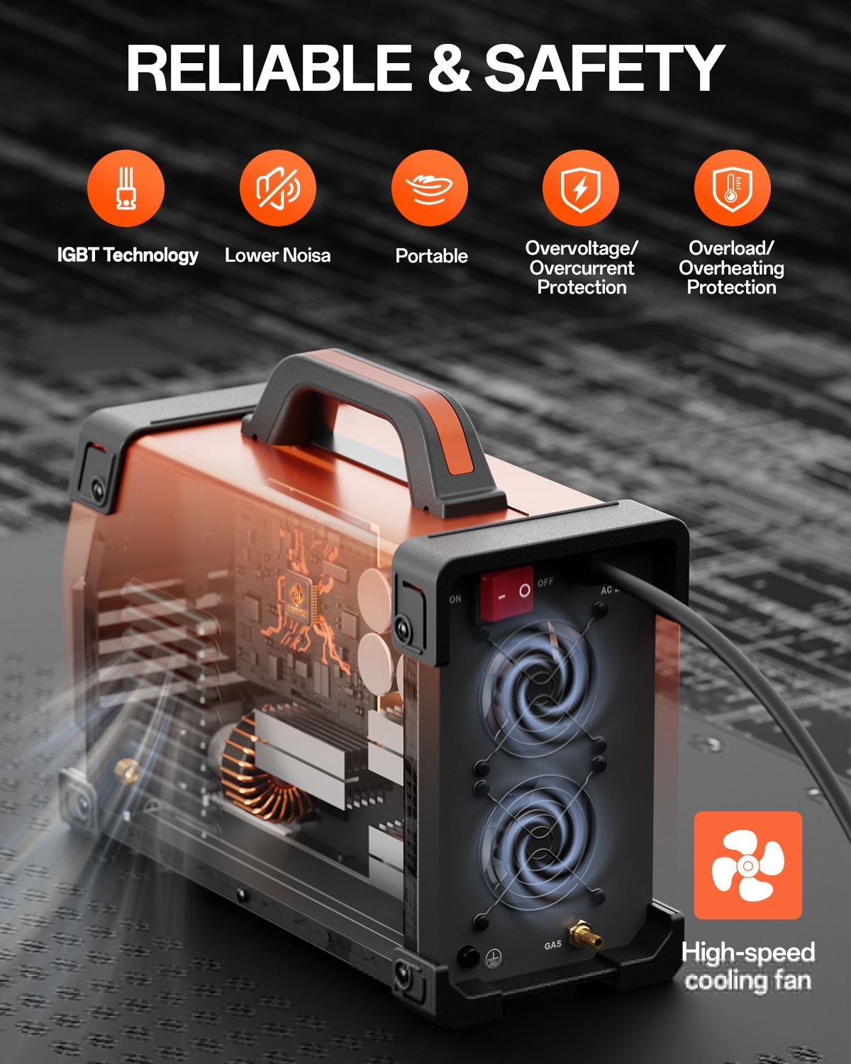 NEW HITBOX AC/DC Aluminum TIG Welder 200A Pulse Digital MMA TIG Welding Machine