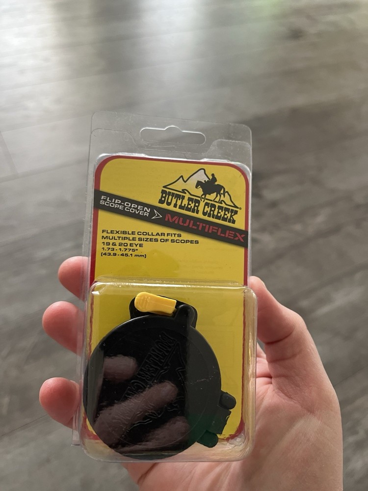 21920 Multiflex Flip-Open Scope Cover Eyepiece, Black