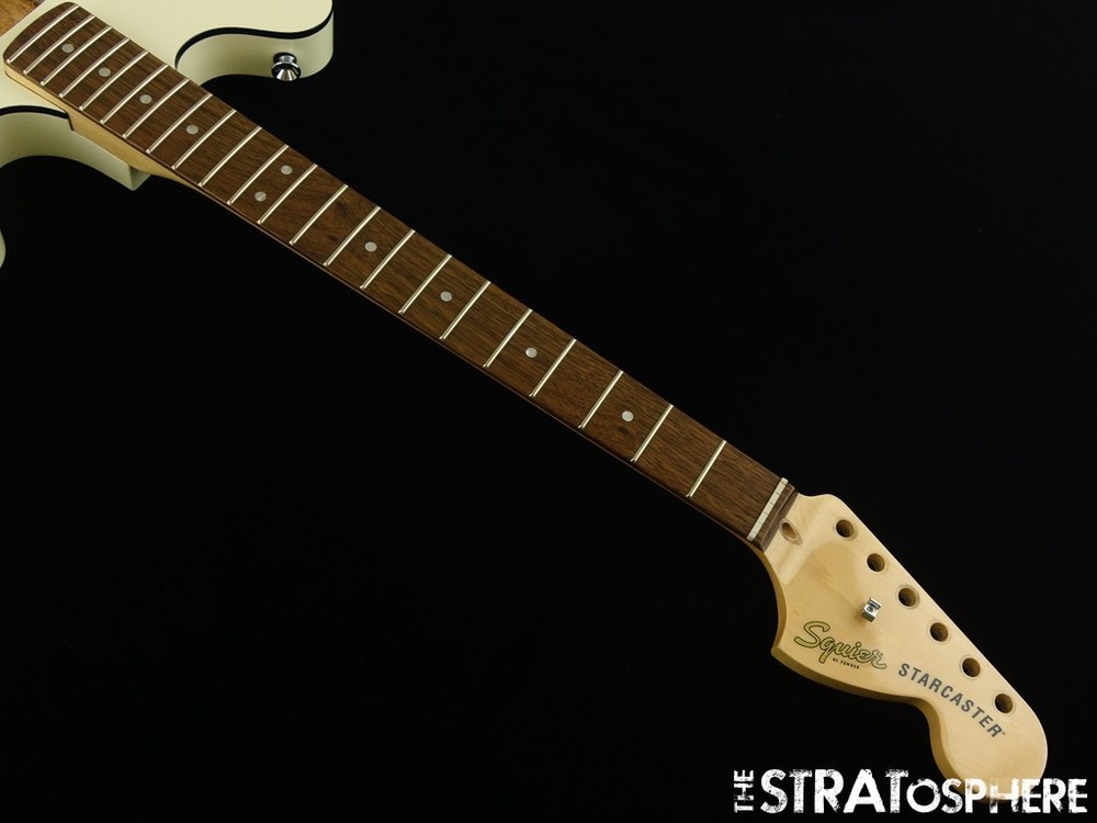 Fender Squier Affinity Starcaster Deluxe BODY & NECK Maple Olympic White