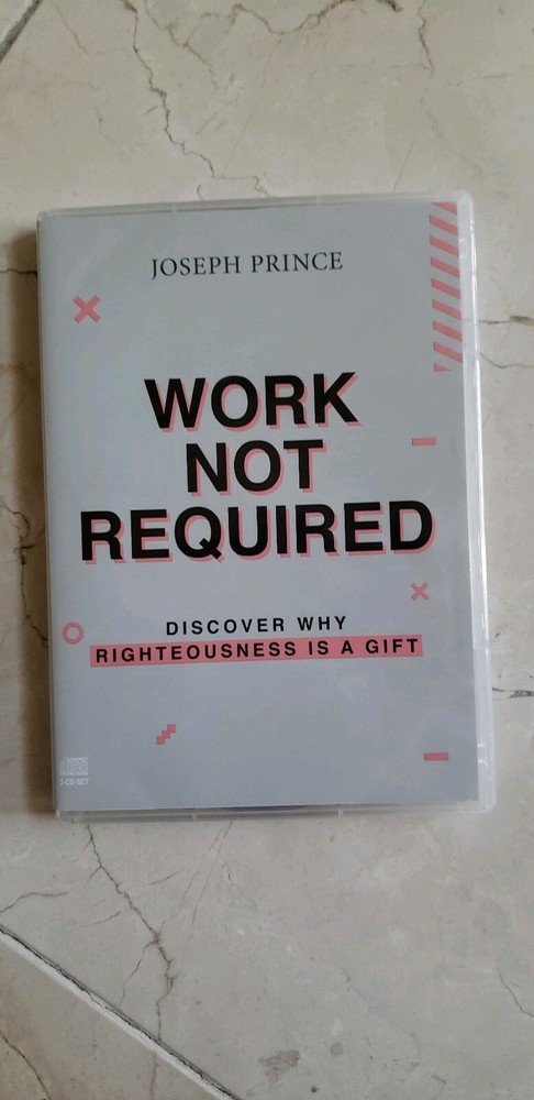 Work Not Required 3-CD Sermon By Joseph Prince
