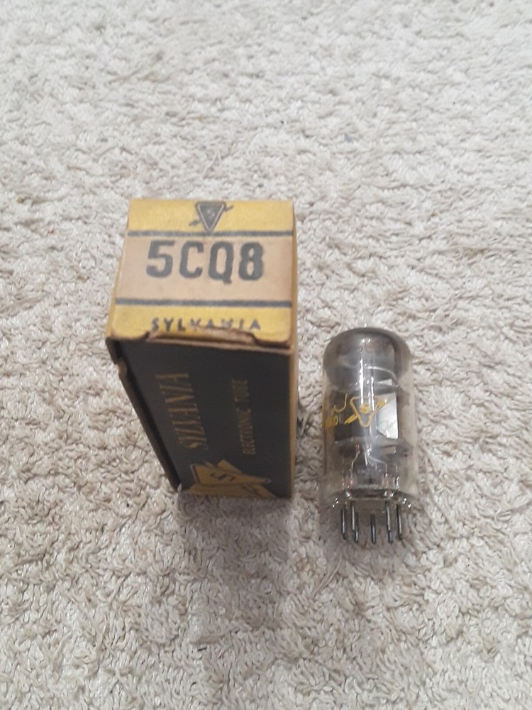 NOS Sylvania 5CQ8 Vacuum tube