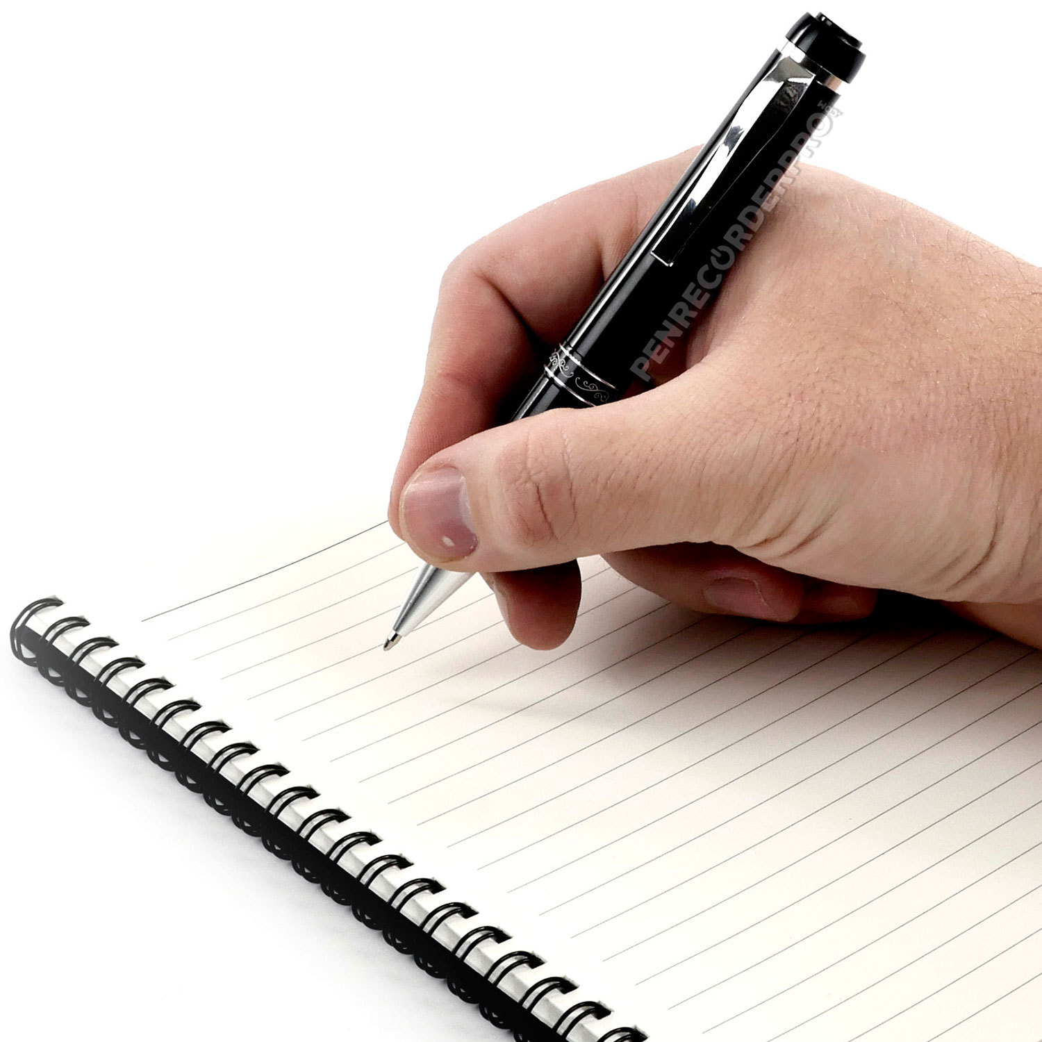 VA30 Hidden Spy/Lecture 30 Day Life Voice Activated Recorder Pen Time/Date stamp