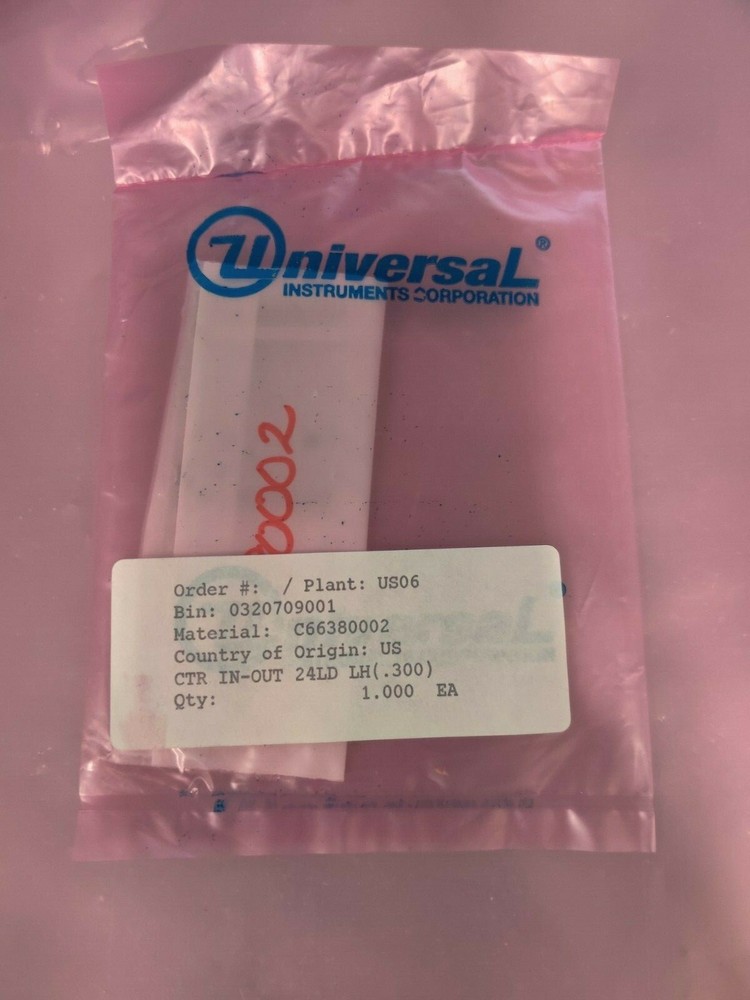 Universal Instruments Ctr In-out 24ld Lh (.300) C66380002