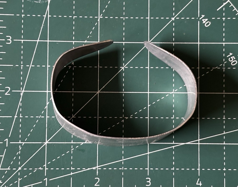 WW2 USN Rare Trench Art Bracelet Okinawa & Philippines