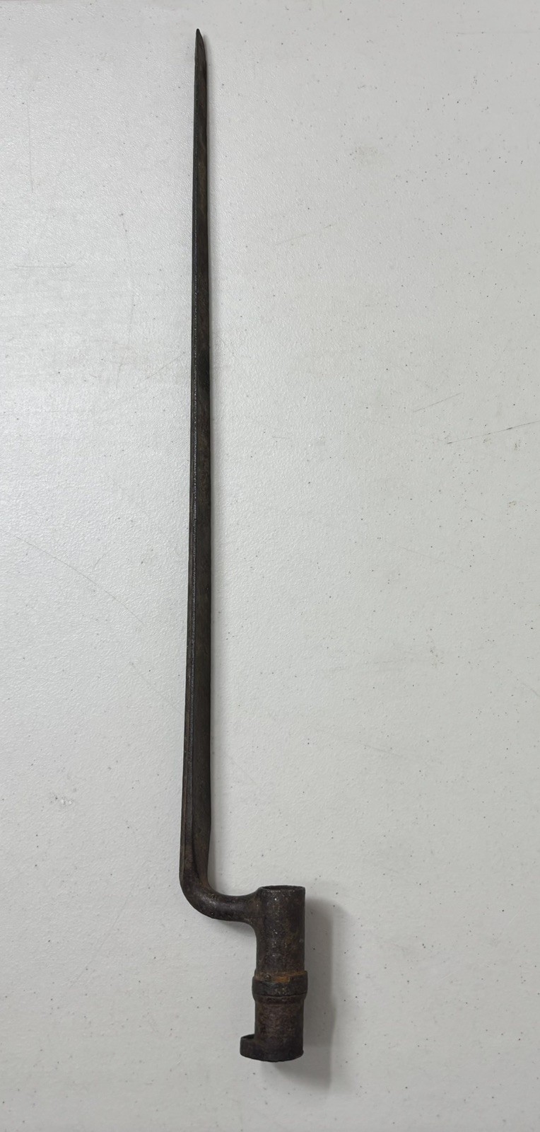 Antique Civil War US Socket Type Bayonet 18" Blade- Good condition