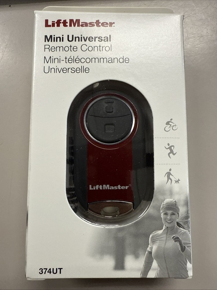 LiftMaster 374UT Universal Remote Control, NEW, FREE SHIPPING