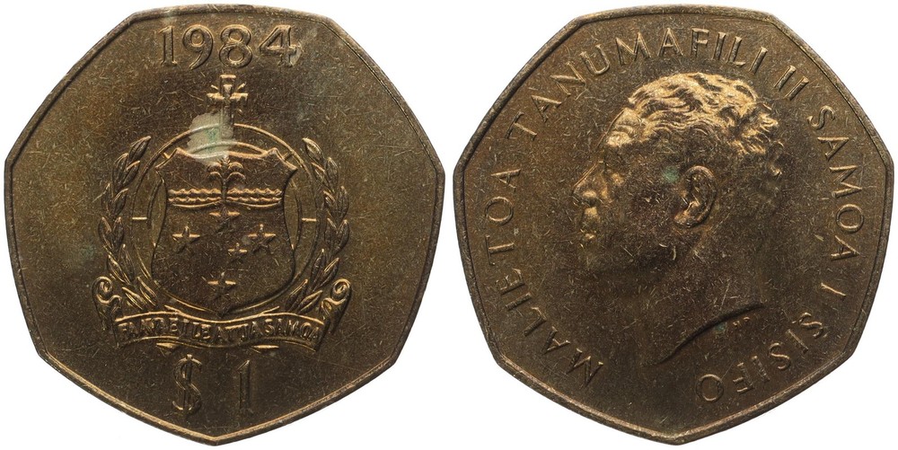 Samoa - 1 Dollar $1984 - Tala - VII