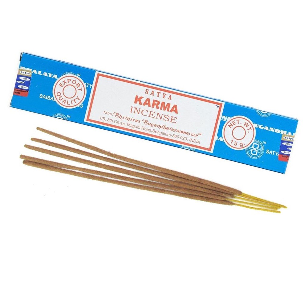 Karma Incense Sticks (15 g) by Satya - One Box