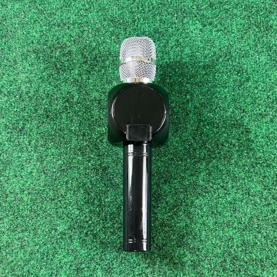 Tzumi Rock Solo Bluetooth Karaoke Microphone Black & Silver Only Mic