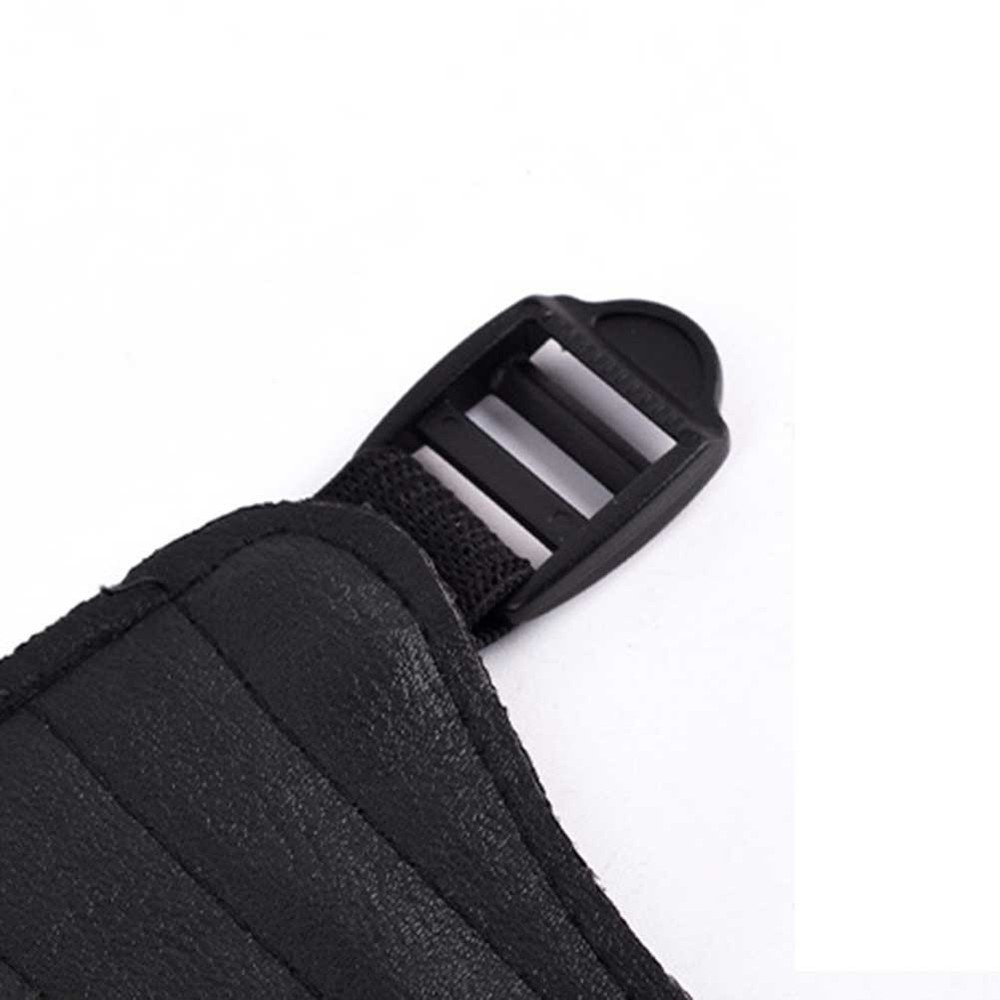 Archery-arm Guard Armguard 22*8*0.3cm 3 Strap Adjustable Double-Layer Leather