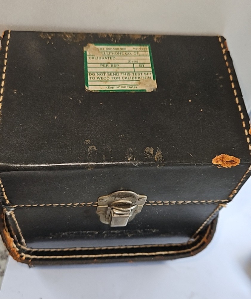 BIRD 43 THRULINE WATTMETER CARRY CASE ****UNTESTED ****