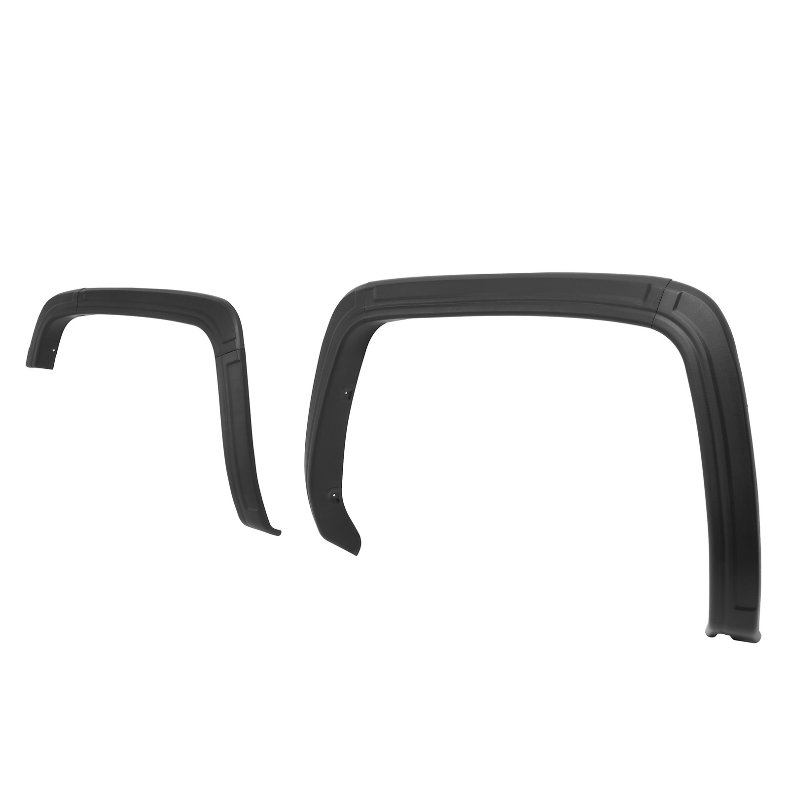 Fender Flare Kit For 2014-2015 GMC Sierra 1500 Textured Plastic Black