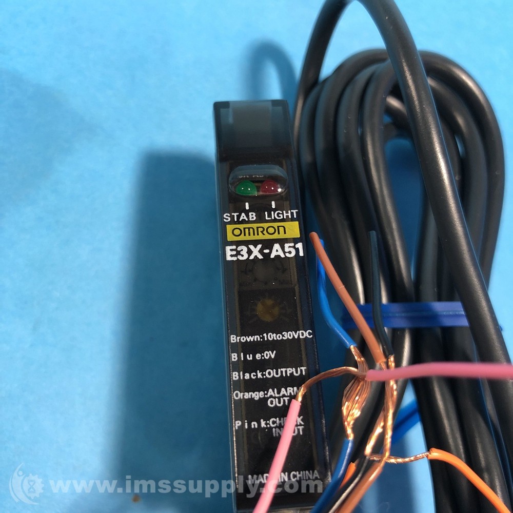 Omron E3X-A51 Fiber Amplifier FNOB