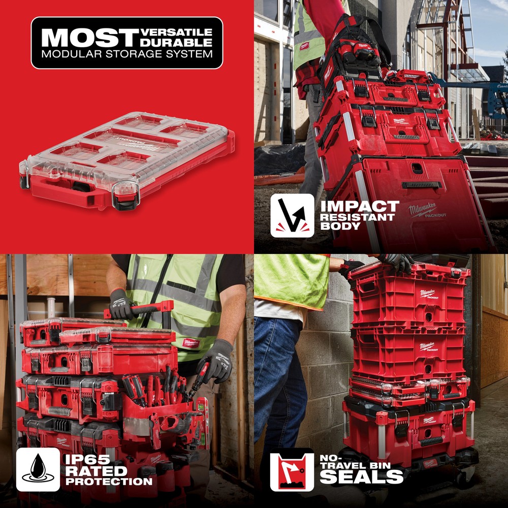Milwaukee 48-22-8436 PACKOUT Compact Low-Profile Organizer