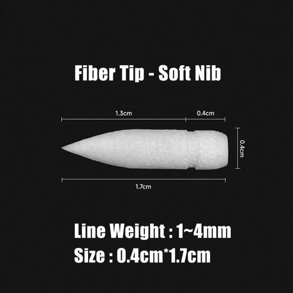 Marker Pen Tips 100PCS Acrylic Paint Marker Replacement Tip for Drawing Writi...