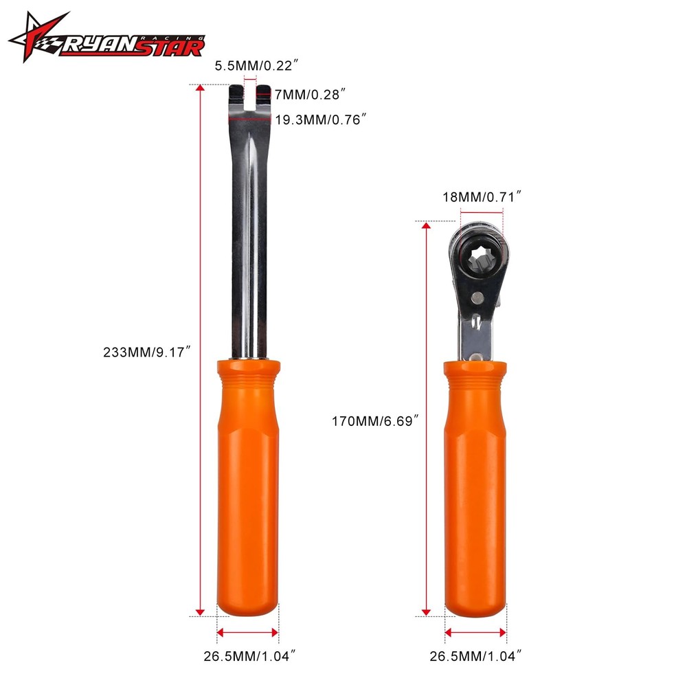 RYANSTAR RACING 2-Piece Automatic Slack Adjuster Release adjuster tools