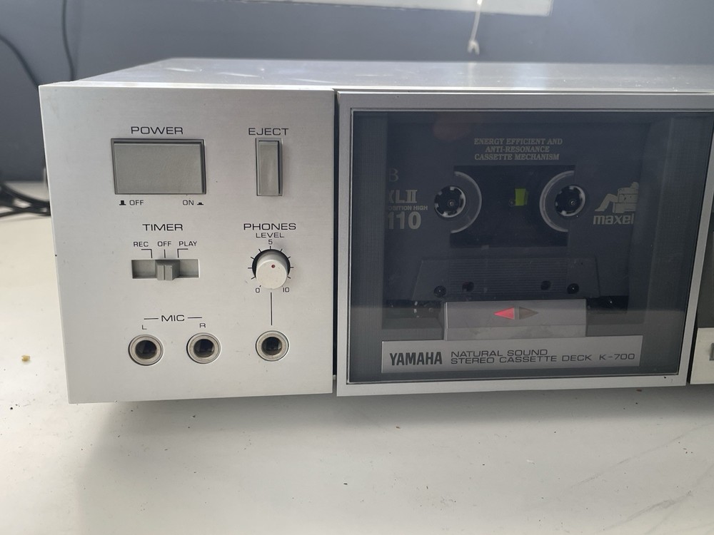 Yamaha K-700 Cassette Deck (Working With Issues)