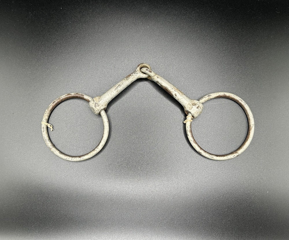 Vintage Horse Snaffle Bit, 12"