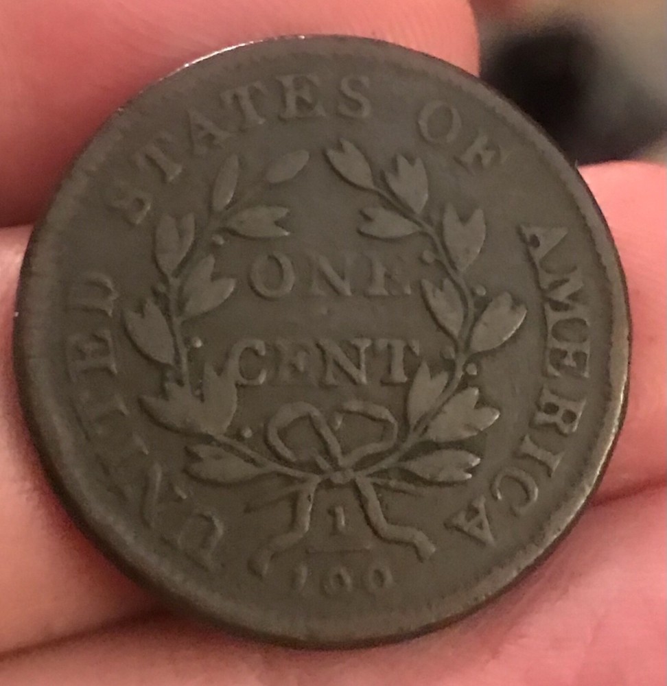 1802 large cent , VG ++ near fine