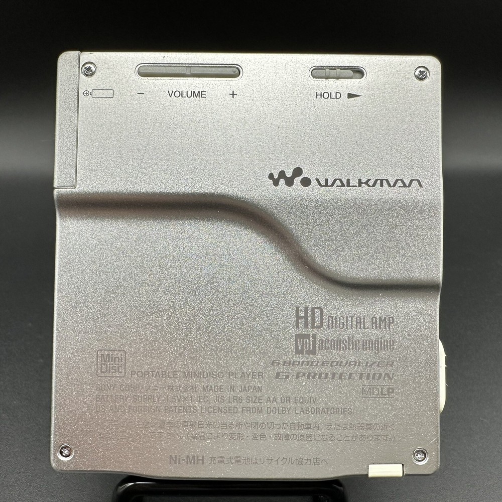 SONY MZ-E720 Portable Minidisc Player Tested