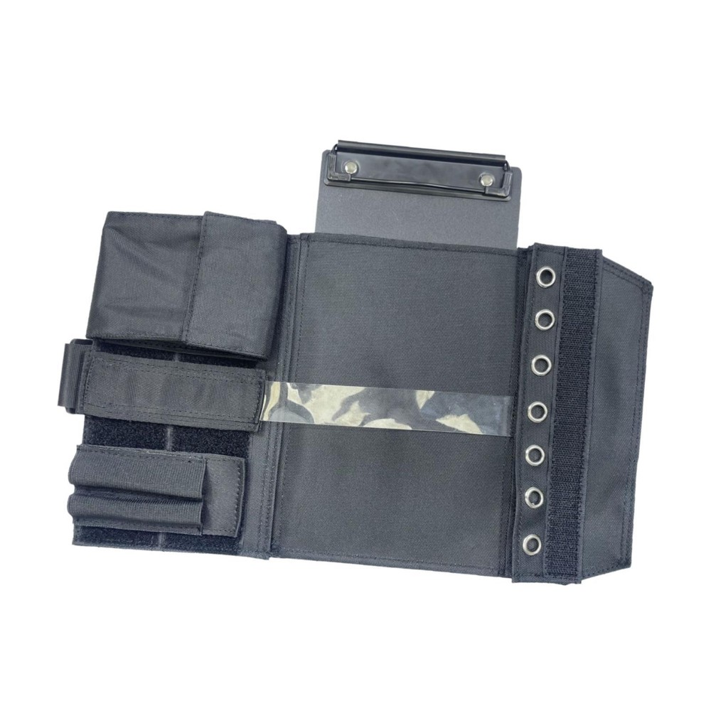 Aviation Leg Strap Board Pilot Notepad Holder Organizer Wide Elastic Strap Pilot
