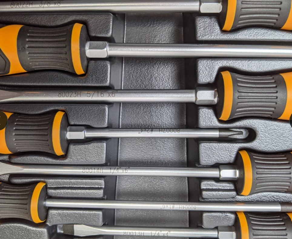 GearWrench 80066H - 20 Piece Phillips/Slotted/Torx Dual Material Screwdriver Set