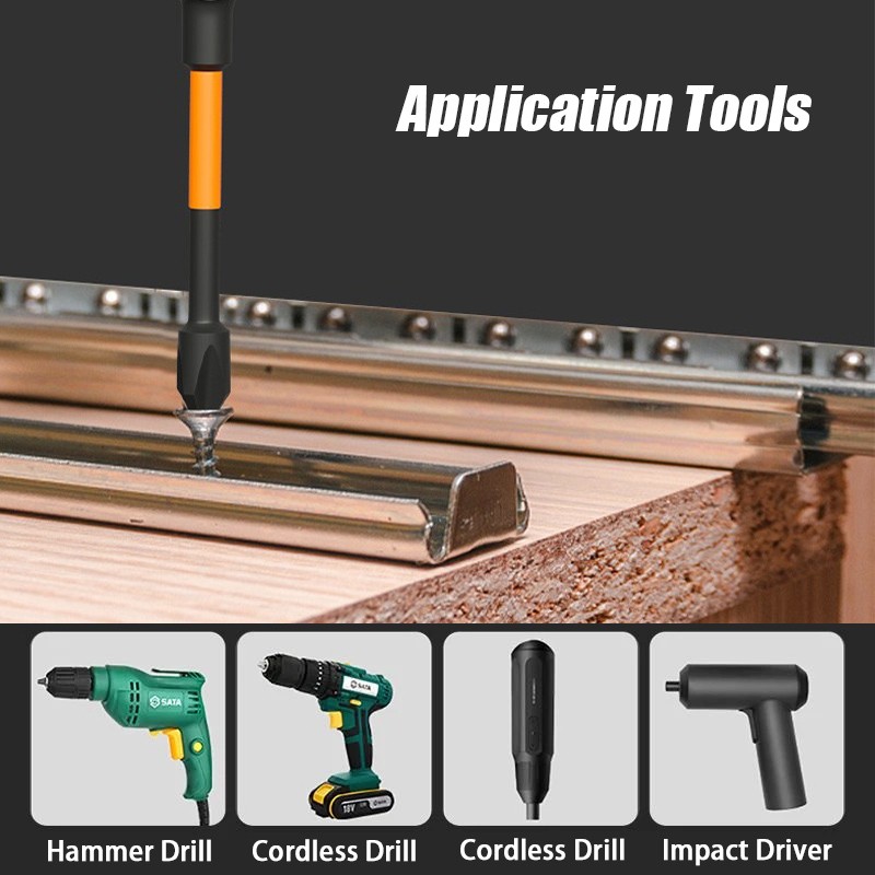 20Pcs PH2 Impact Driver Bit Set Magnetic Phillips Screwdriver Drill Bits Tool