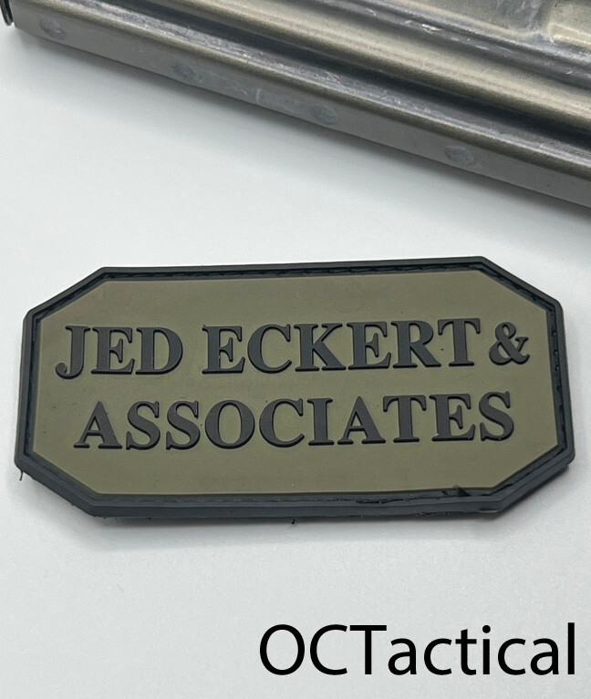 Jed Eckert and Associates Red Dawn Morale Patch and Decal set