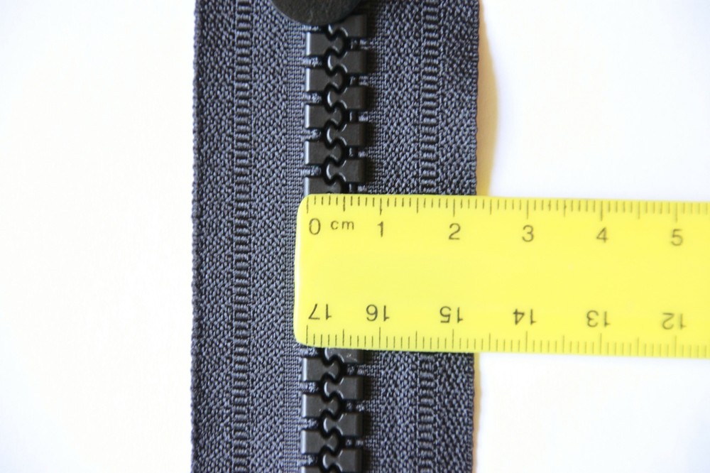 Zip Plastic Black Plastic Divisible 8mm Width Cramp Motorcycle Jacket