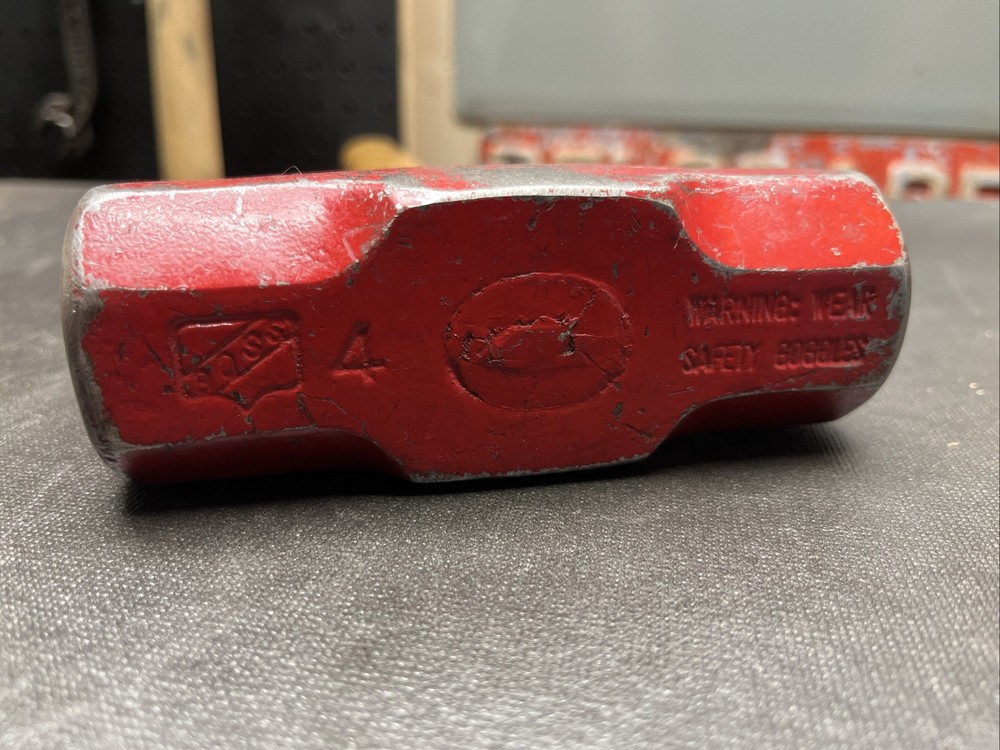 BOSS - JAPAN - 4 Pound - SLEDGE HAMMER HEAD - BLACKSMITH