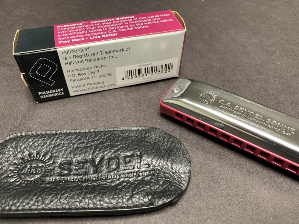 Pulmonica - The Pulmonary Harmonica Designed for Non-Musicians