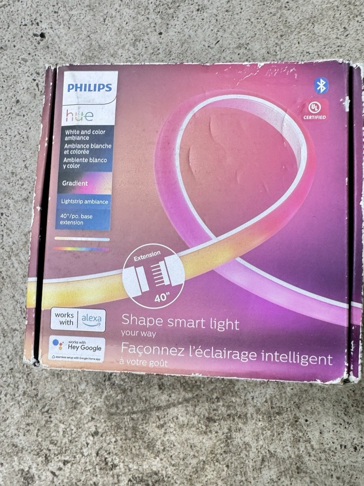 Philips Hue Ambiance Gradient Lightstrip Extension - White