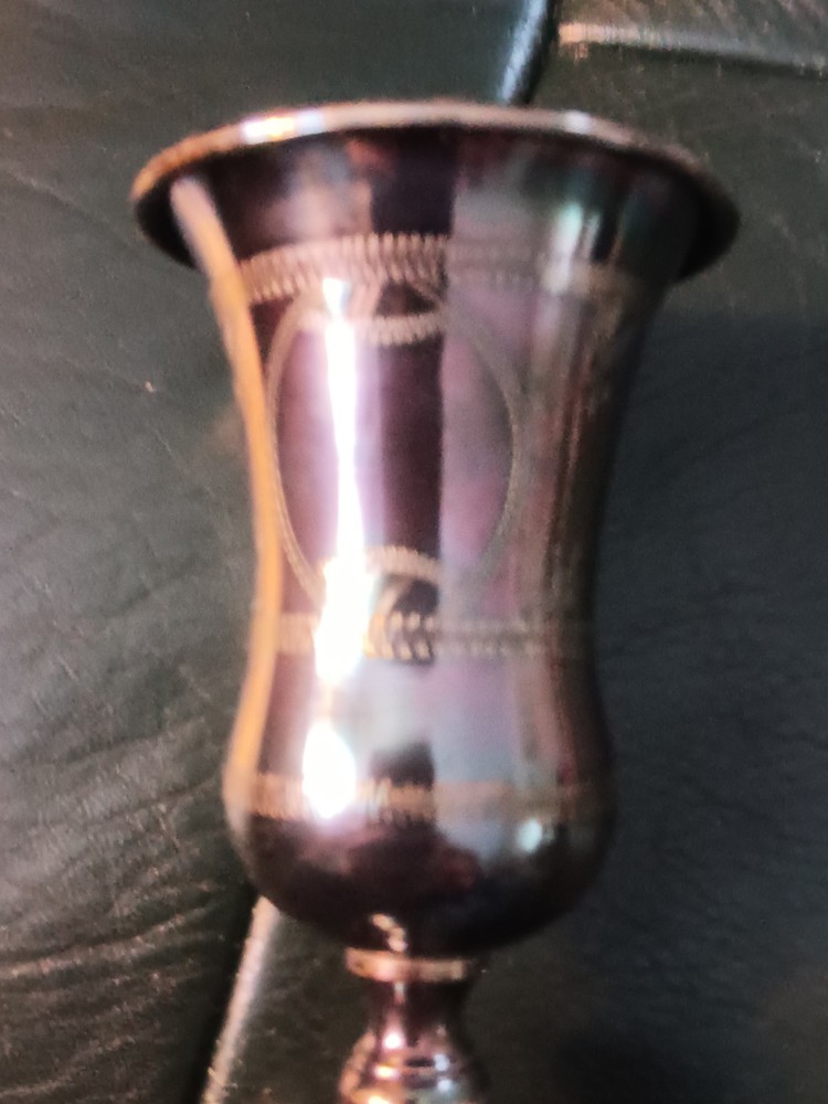 Vintage Sterling Silver Kiddush Cup