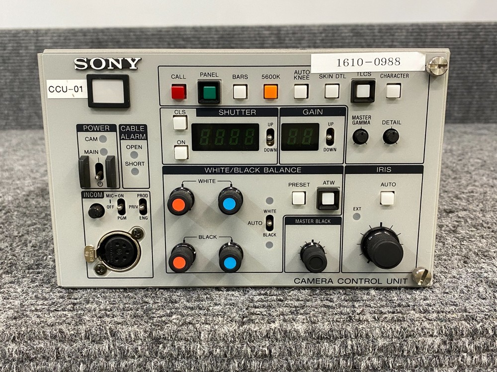 Sony CCU-TX50 Camera Control Unit w/ Power Cord