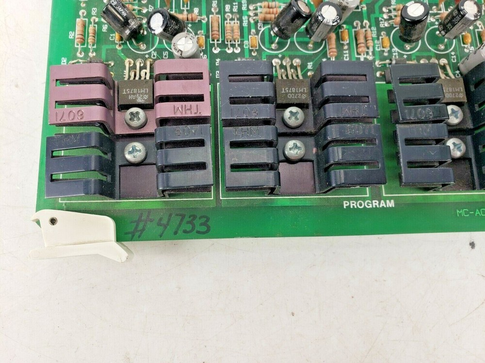 Bogen Multicom 2000 Analog Card MCACA Intercom System Used AS IS MCACB #2