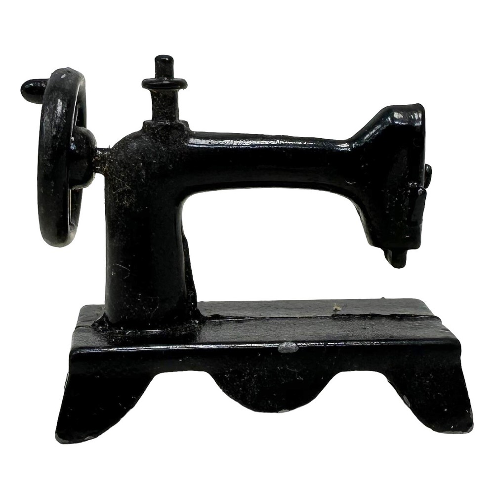 EFCO Miniature SINGER Sewing Machine Black Painted