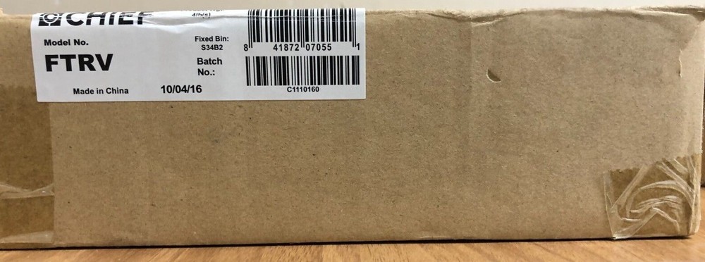 CHIEF - FTRV - Small Flat Panel Tilt Wall Mount