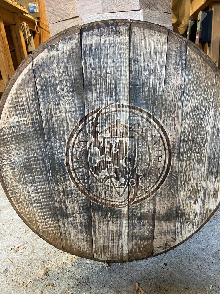 Lagavulin Scotch Whiskey Barrel Head/Lid