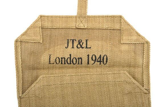 British Lee Enfield Canvas Rifle Case MARKED "JT&L London 1940"