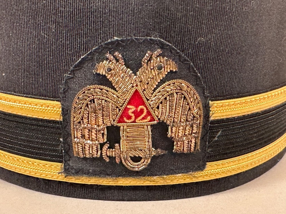 32nd Degree Scottish Rite Crown Cap with Double Eagle (F5)