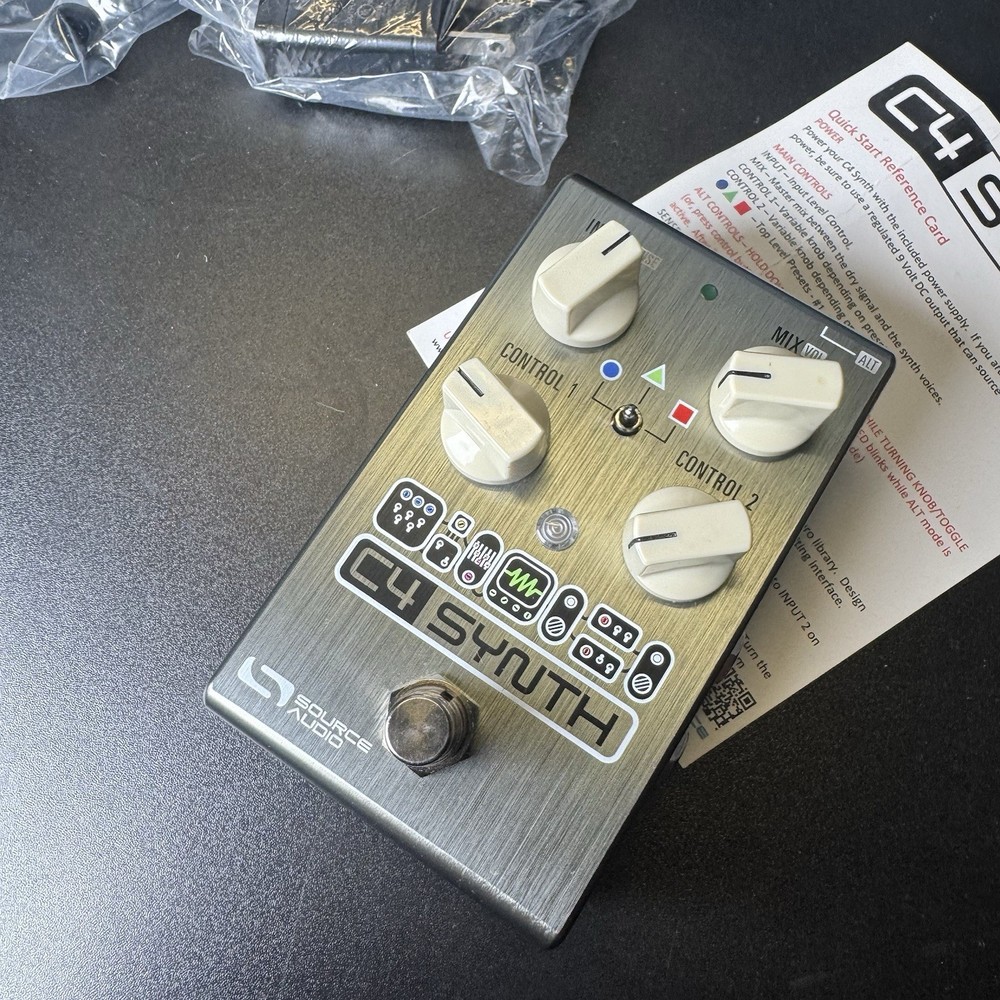 Source Audio C4 Synth Guitar Effects Pedal