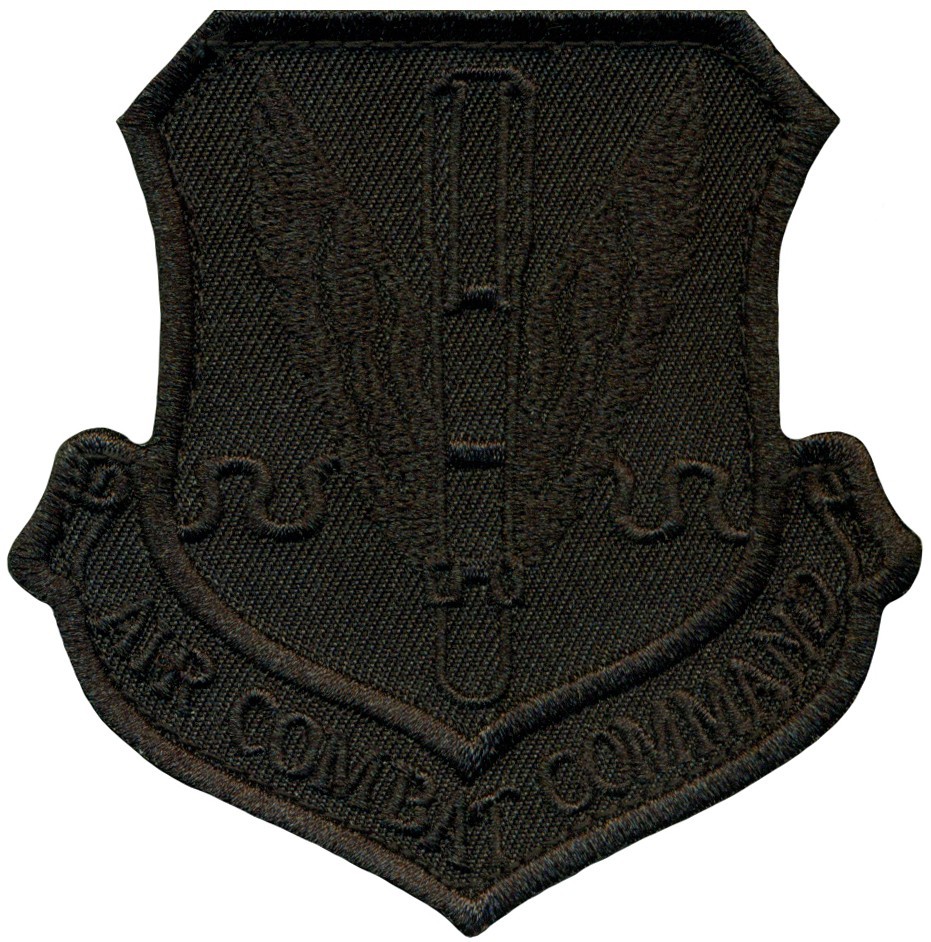 USAF 22d ATTACK SQUADRON – AIR COMBAT COMMAND - BLACKOUT PATCH