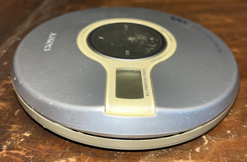 Sony D-EJ120 CD Walkman Portable CD Player - Tested - Working