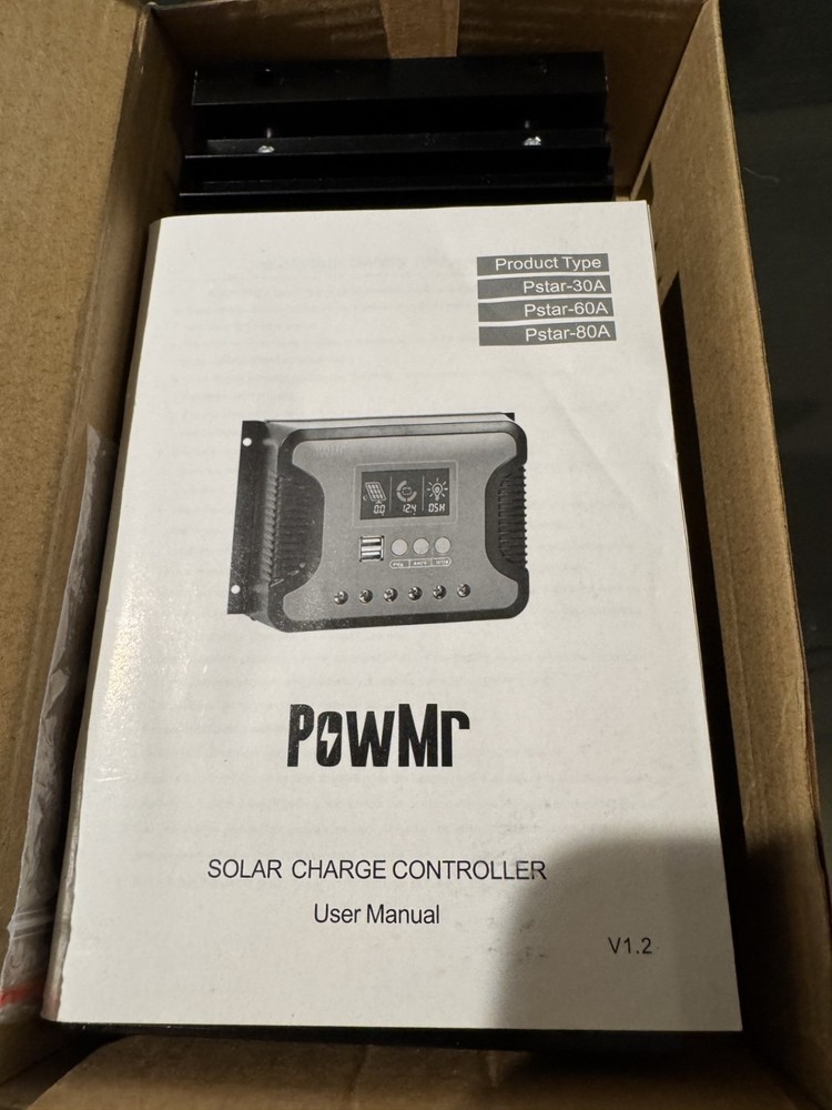 PowMR solar charge controller