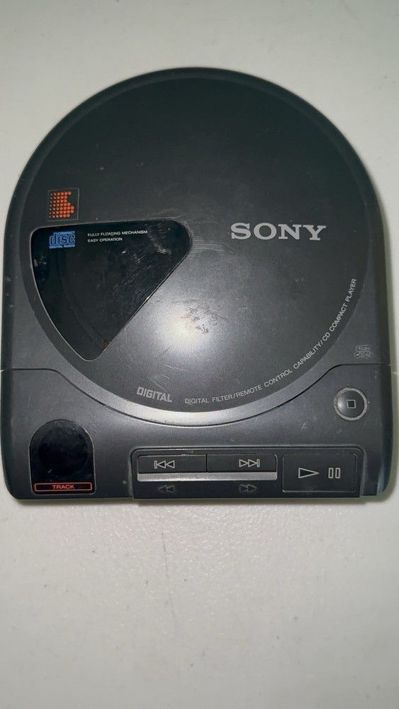 Vintage Sony D-160 Compact Disc Player Untested