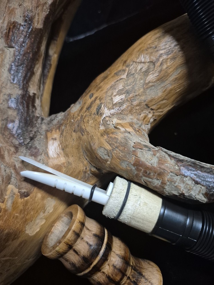 Handmade Adjustable Deer Call Made With Oak