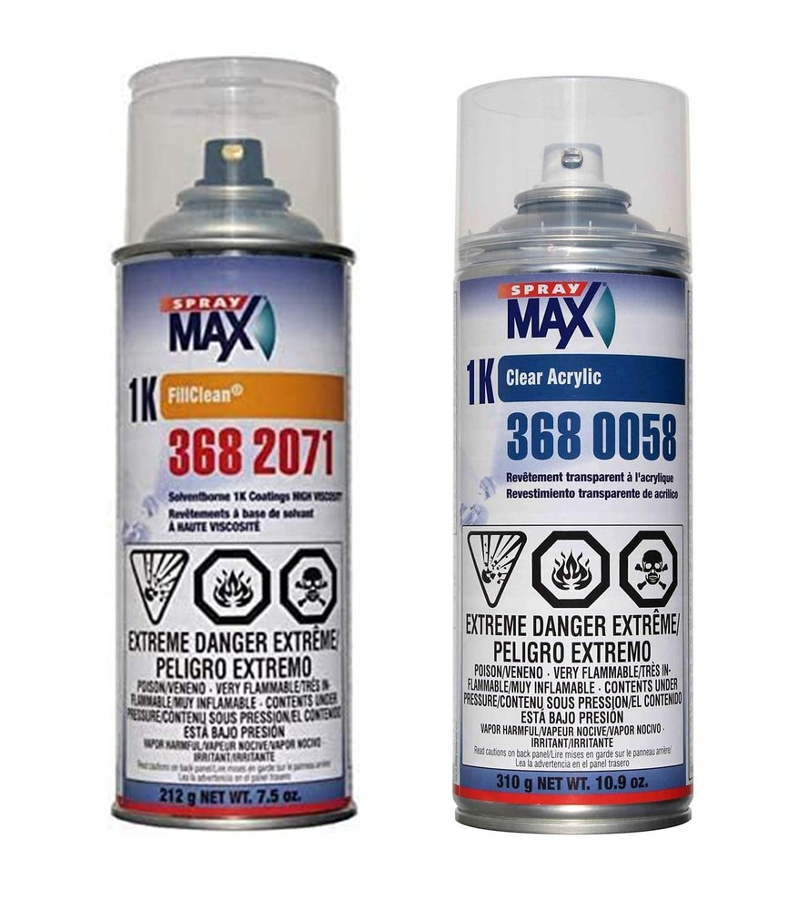 SprayMax 1K Paint Kit For  Harley Davidson Wicked Red E59